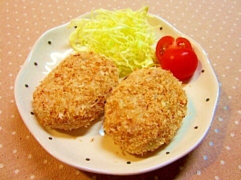 揚げない・焼かない☆里芋のクリーミーコロッケ